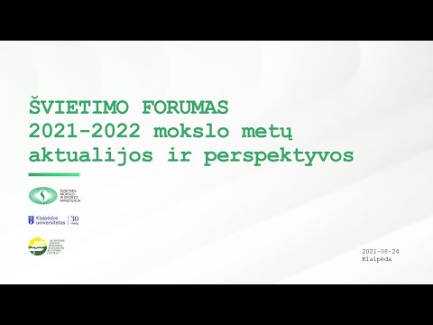 Video: Kokios yra švietimo perspektyvos?