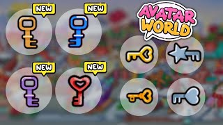 WHERE TO FIND ALL KEY 🔐 IN AVATAR WORLD 🌍 | AVATAR WORLD SECRET screenshot 4