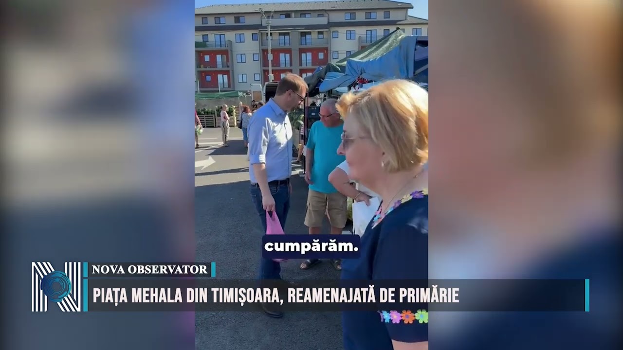 PIAȚA MEHALA DIN TIMIȘOARA, REAMENAJATĂ DE PRIMĂRIE PIAȚA MEHALA DIN TIMIȘOARA, REAMENAJATĂ DE PRIMĂRIE