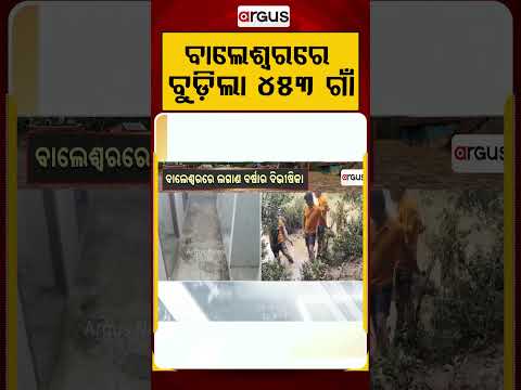 ବାଲେଶ୍ୱରରେ ବୁଡ଼ିଲା ୪୫୩ ଗାଁ | Argus Reels | BalasoreFlood | BudhabalangaRiver | RescueOperation