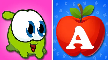 ABC Phonics Song With Om Nom | A For Apple + More Kids Songs | Learn With Om Nom