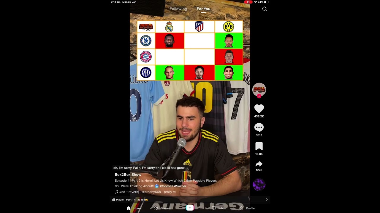 FOOTY TIC TAC TOE - GAME 2/3 ⚽️😳 #fyp #footballtictactoe #footytictac