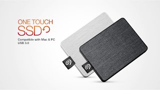 Seagate One Touch SSD External Portable 500GB - 500 GB USB 3.0