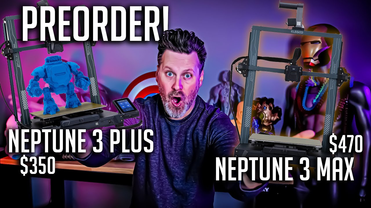 Elegoo Neptune 3 Pro / Plus / Max : which one to choose? - 3DWork