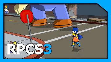 RPCS3 v0.0.7 | The Simpsons Game-Demo | i5-8500 | #1