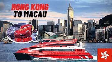 HONG KONG to MACAU by Ferry | TSIM SHA TSUI to Hong Kong Macau Port | Walkthrough #hongkong