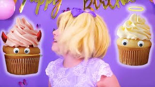 Princess Tea Party Disaster 🍰 Esme Eats Everything & The Princess Tea Party Is Ruined! | Kiddyzuzaa screenshot 5