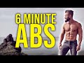 6 Minute 6 Pack ABS | Follow Along Workout