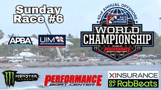 2023 Key West World Championship Races | Day #3 Race #6 (Bracket Classes 2, 4, 5, 7, & UIM)