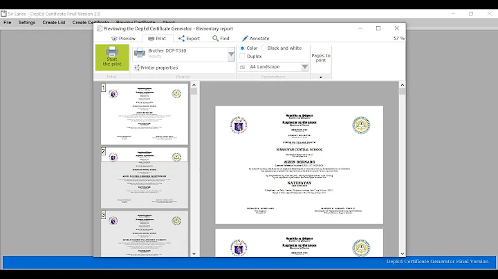 New and Improved DepEd Certificate Generator