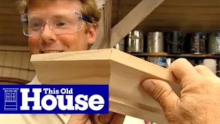 How to Cut Crown Molding | This Old House