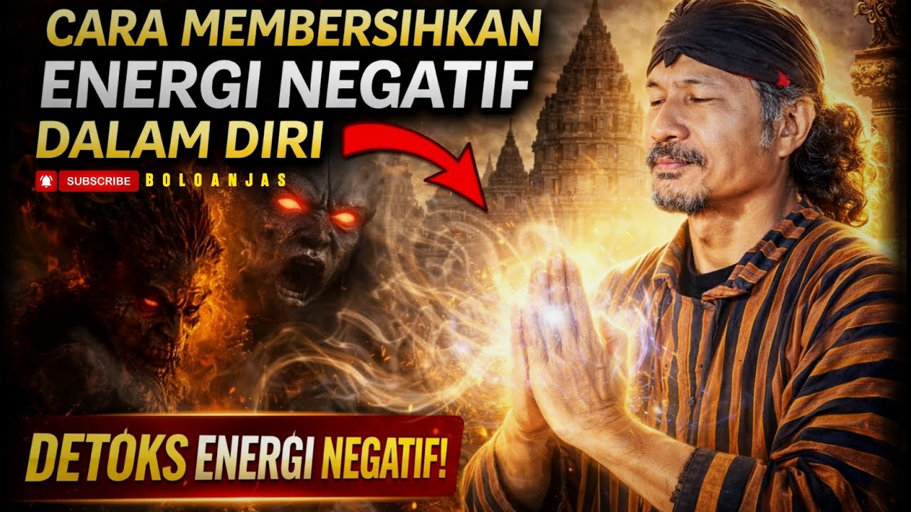 Cara Membersihkan Energi Negatif Dalam Diri | Teknik Ampuh Menghilangkan Aura Buruk & Pkiran Negatif