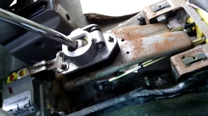 PT Cruiser Shifter Cable bushing under center console