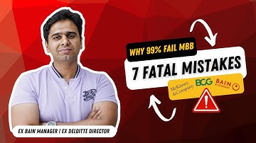 Why 99% Fail MBB Interviews