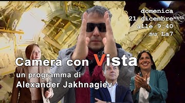Odissea nello spazio. Su Camera con Vista, il programma di Alexander Jakhnagiev su La7