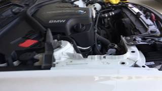 How to drain & fill coolant on BMW F30 328i