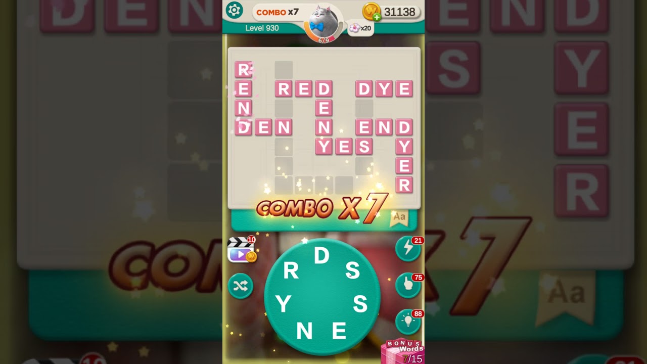 WORD VILLAS level 930