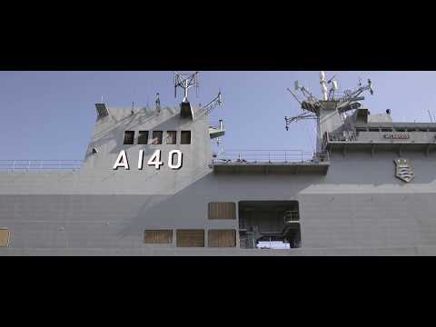 Veja mais detalhes do Porta-Helicópteros "Atlântico" A140