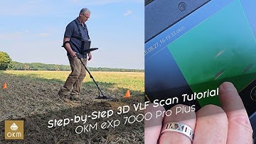 Step-by-Step 3D VLF San Tutorial 🔍 OKM eXp 7000 Tutorial