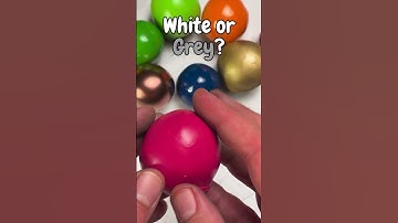 ASMR Clay Cracking Guess the Colour Game Clay Cracking Balls #guessthecolorgame #asmr #claycracking