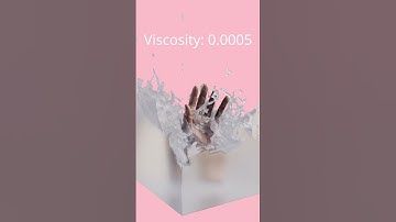 Blender Water Simulation Viscosity Test
