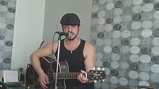 Video thumbnail of "elle m'oublie / cover by Mike Bor / johnny hallyday"