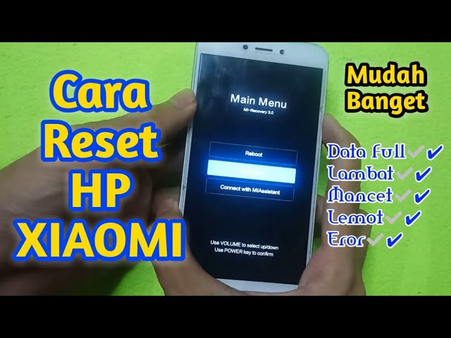 cara reset hp xiaomi