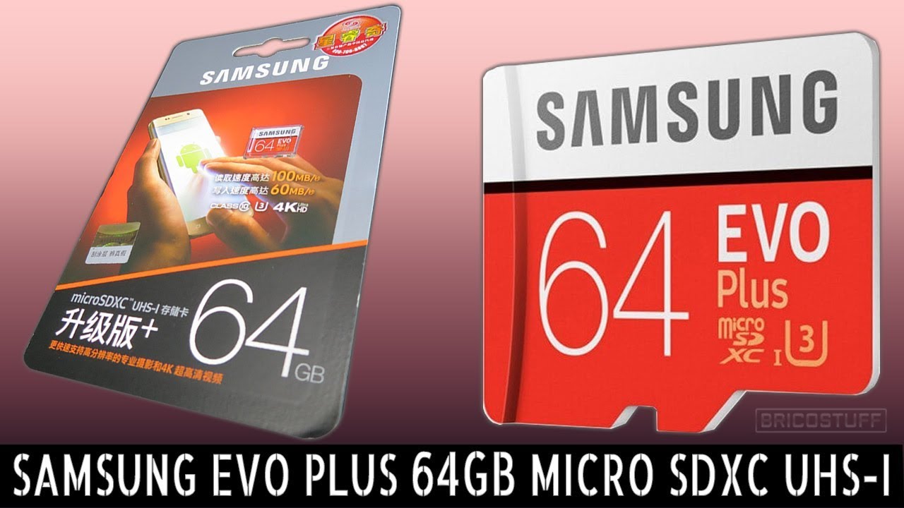 Micro Samsung 64gb Evo Plus