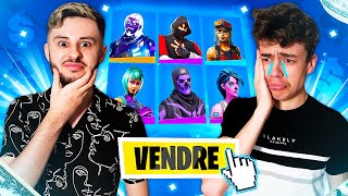 J'ai VENDU le COMPTE Fortnite de L'ÉTOILE NOIRE ! (Il pleure)