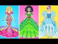 We Made AMAZING Dresses for Paper Dolls! 👗👑 DIY Fashion Show