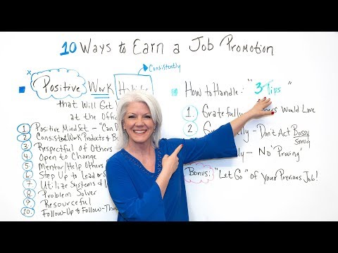 10 Ways to Earn a Job Promotion - Project Management Training