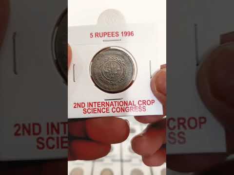 5 Rs Coin 2nd International Crop Science Congress 1996 #Shorts