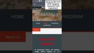 Bringing you this from GSTC Ajegunle, Computer Craft Department #tvet #gstcajegunle #computercraft