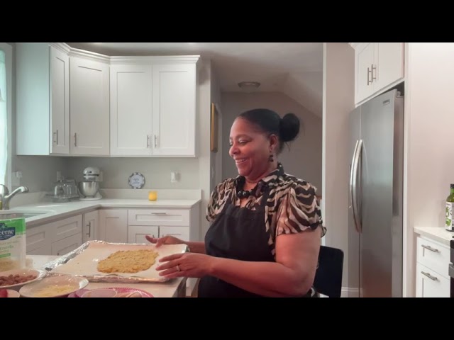 Mrs. Bell's Cauliflower Crusted Pizza