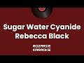 Sugar Water Cyanide KARAOKE Version - Rebecca Black
