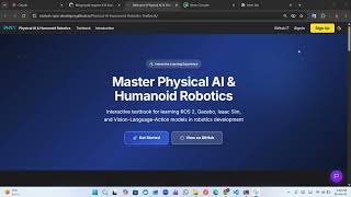 Hackathon I: Create a Textbook for Teaching Physical AI & Humanoid Robotics Course | PIAIC