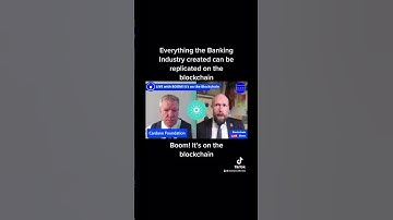 Everything in the #banking industry has been recreated on the #blockchain #ada #cardano #ethereum
