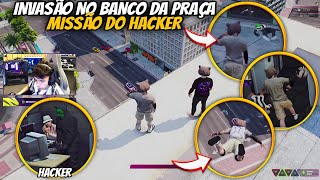 HACKER MANDOU PEGAR O 01 DA LACOSTE | EX TURCO | TROPA INVADIU O BANCO DA PRAÇA!