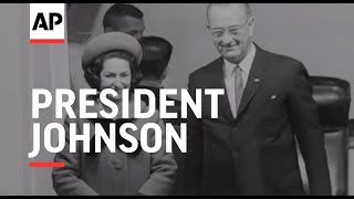 President Johnson - 1964 | Movietone Moment | 3 November 2023