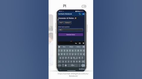 Sticky Notebook Using HTML, CSS & JavaScript | Web Dev Project #short #sticky-note #shorts #ad-12