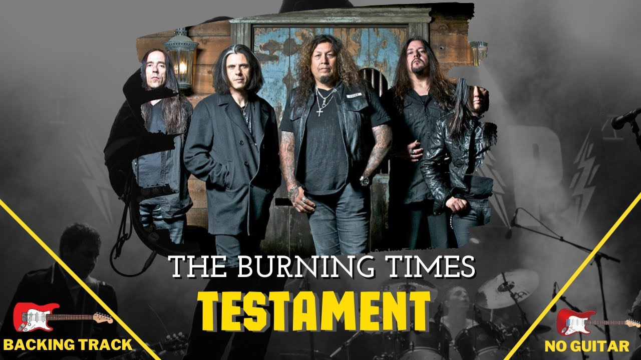 Testament The Burning Times Backing Track (Wav Download Free) YouTube