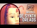 Double Ended (DE) DIY How to Install Synthetic Dreads - DoctoredLocks.com