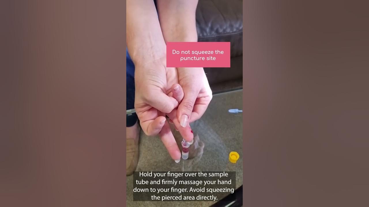 Goodbody How to Complete a Goodbody Clinic Finger Prick Test at Home