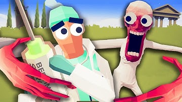 Totally Accurate SCP 096 vs Foundation Guards - TABS the Shy Guy Gameplay