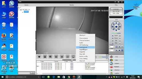 how to configure the audio  of XMeye ip camera