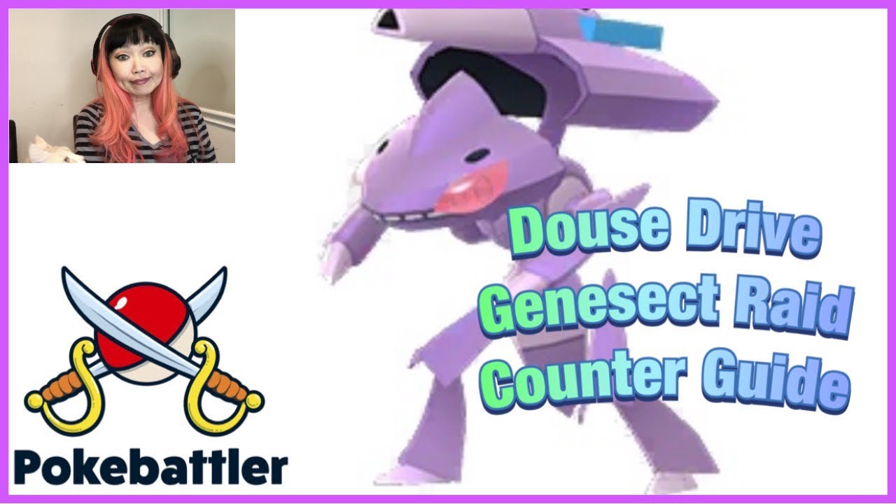 Pokemon GO Genesect (Douse) Raid Guide