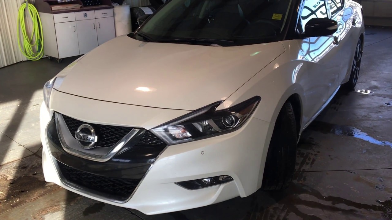 Used 2017 Nissan Maxima | Navigation, Leather, Parking Sensors - YouTube