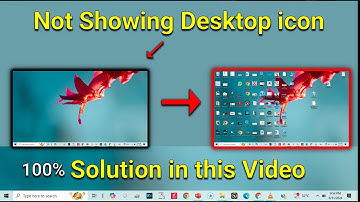 desktop icons not showing windows 10 | my computer icon not showing desktop windows 10 | fix