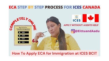 How To Apply Step By Step ECA from ICES in 2022