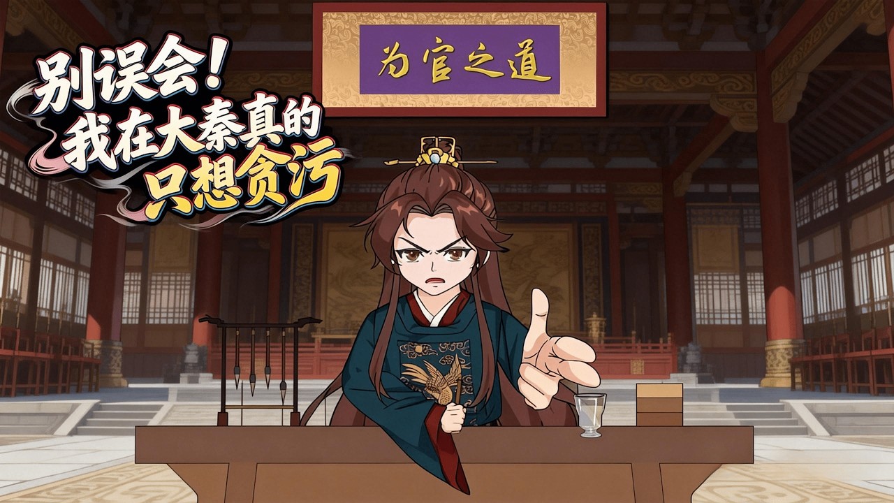 🥱我真的只想当个贪官，怎么就成了千古名官！#沙雕剧情 #漫畫